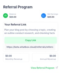 REFERAL  BUSINESS WIDENING IO